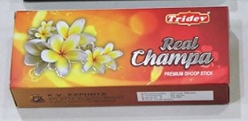 Люксовое благовоние Настоящая Чампа «Real Champa Premium Dhoop Sticks» (Tridev)